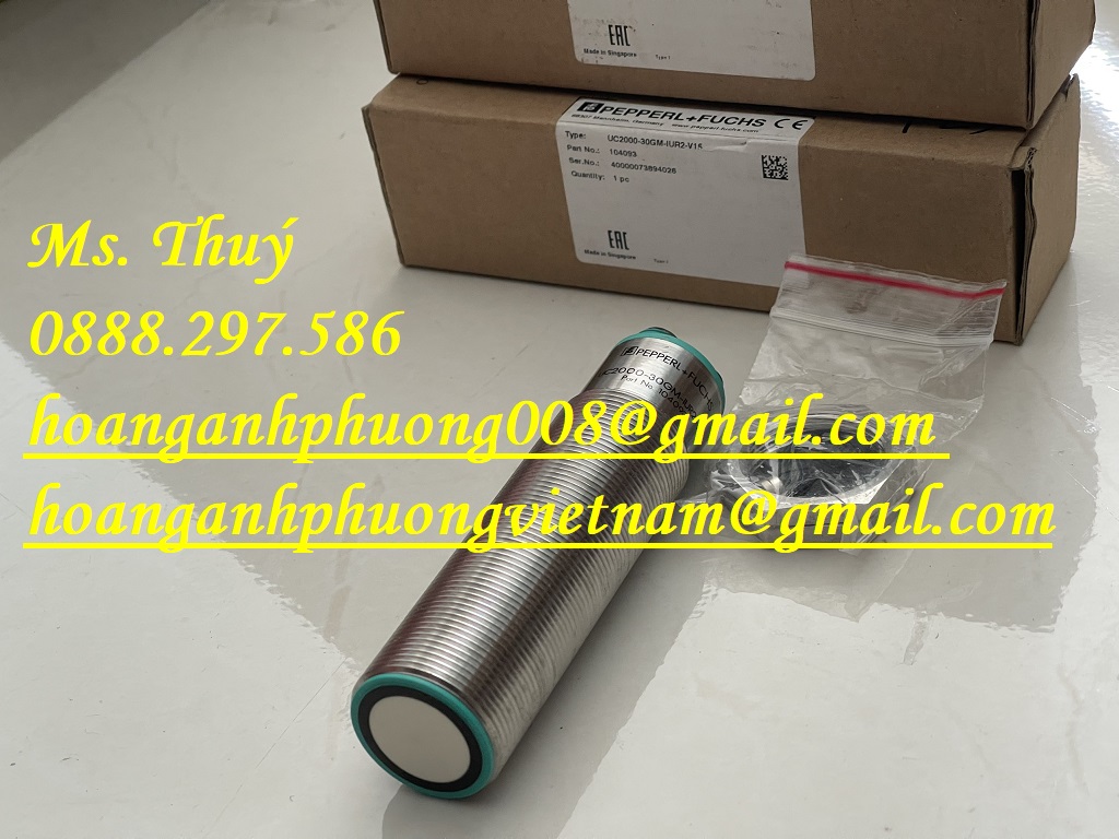 Cảm biến Pepperl + Fuchs UC2000-30GM-IUR2-V15 - New 100%